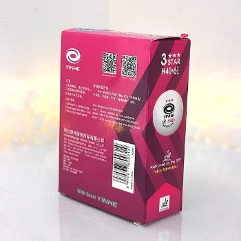 توپ پینگ پنگ یینهه سه ستاره H40+
بسته 6 عددی