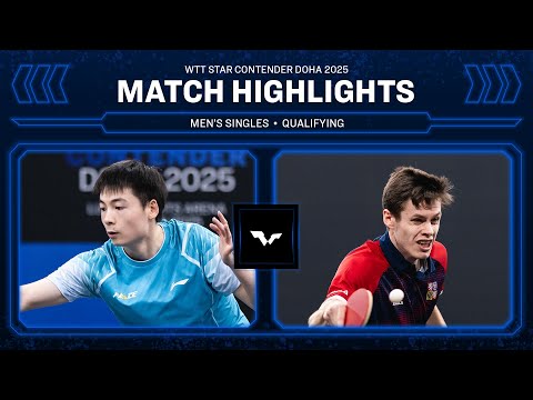 Jinbao Ma vs Tomas Polansky | MS Qual | WTT Star Contender Doha 2025