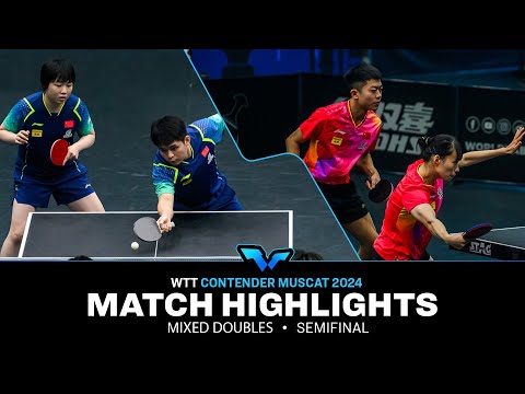 Lin,Kuai vs Yuan,Shi | XD SF | WTT Contender Muscat 2024