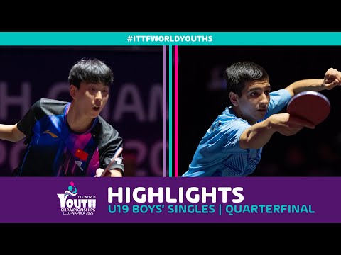 بنیامین فرجی در برابر Li Hechen | مرحله یک چهارم نهایی ITTFWorldYouths 2025