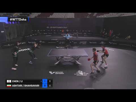 Chen / Li vs Ashtari/ Shahsavari | WTT Star Contender Doha 2021 | WD | Qual