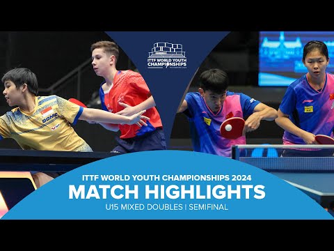 Vitel/Loy vs Li/Yao | U15 XD-SF | ITTF World Youth Championships 2024