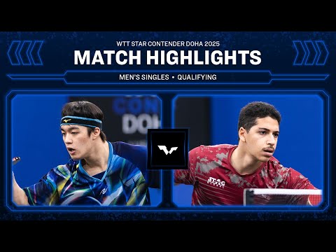 Li Yuan Jun vs Ahmed Korani | MS QUAL | WTT Star Contender Doha 2025