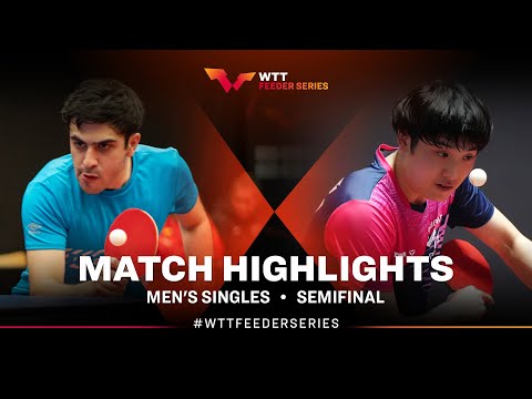Amirreza Abbasi vs Yuto Muramatsu | MS SF | WTT Feeder Cagliari 2024