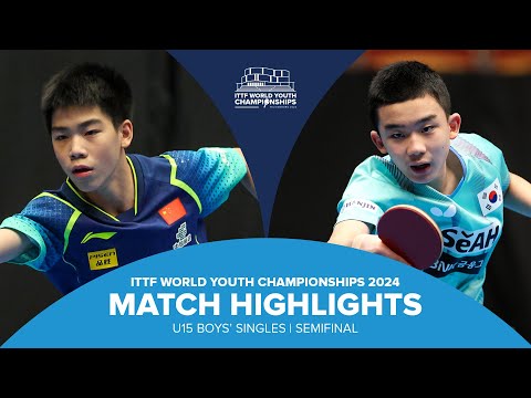 Tang Yiren vs Lee Seungsoo | U15 BS-SF | ITTF World Youth Championships 2024